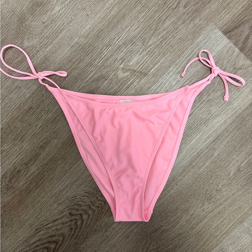 No Boundaries Cheeky High Leg String Bikini Bottom D2